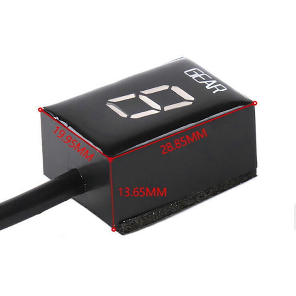 Motorsykkelgir Display 6 Gir Motorsykkel Digitalt Display LED Indikator For Monster 696 796 1100 Re