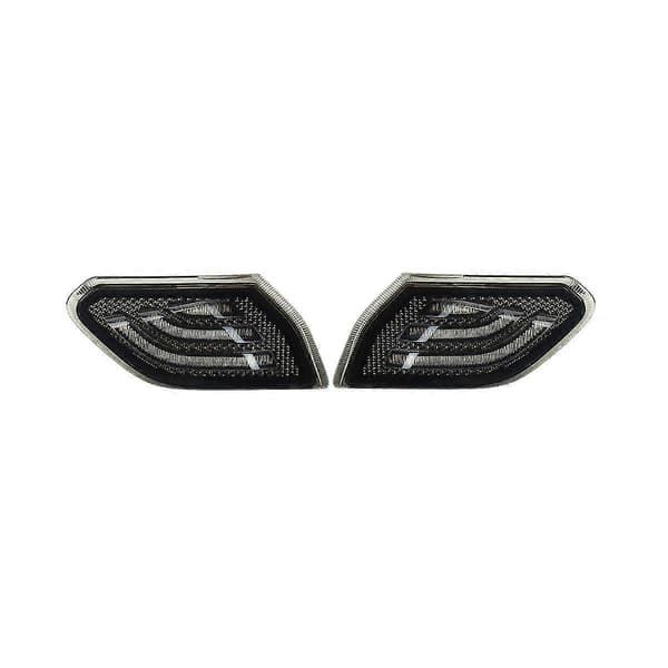 Sort LED Blinklys Side Foran Blinklyslamper Til Wrangler Jl Jt