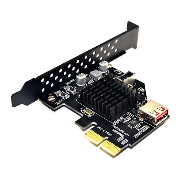 Asm3142 Chip Riser Kort 10gbps Usb3.1 Front Type E 20pin Udvidelseskort Usb2.0 Pci Express 3.0 X2 A