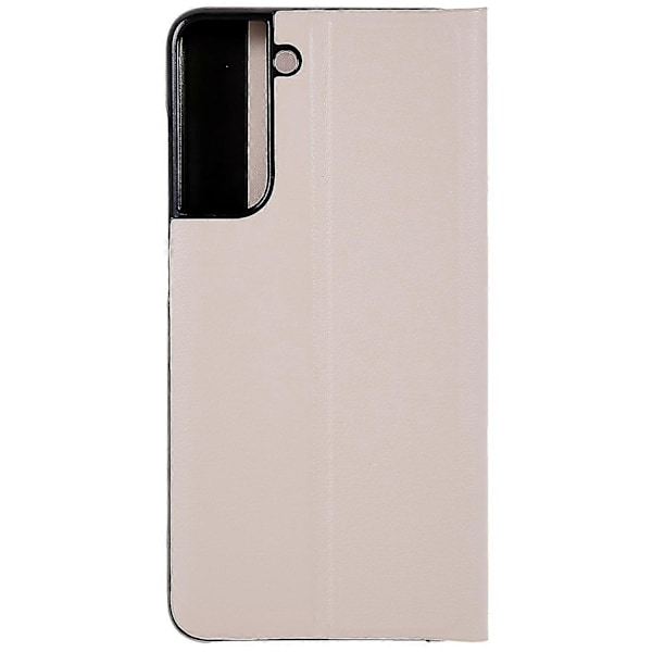 For Samsung S21 Fe Fjerde Generasjon Stativ Lærveske Pink Style G Samsung Galaxy S21 FE