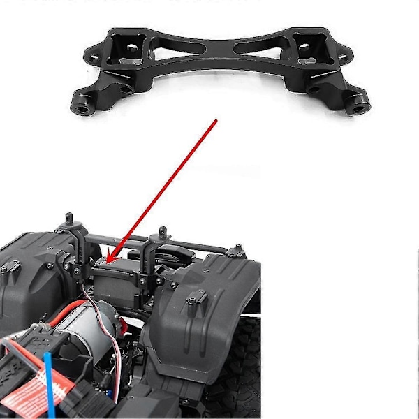 Metall RC Bil Stolpfäste S-Stolpe Fästfäste För 4 -4 1/10 RC Crawler Bil S P