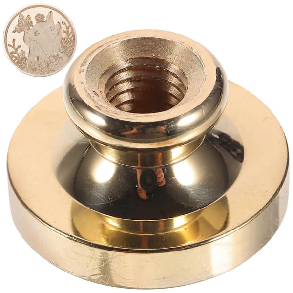 Vokssegl Stempel Kuvert Voksforseglingsstempel Metalhoved Forseglingsstempel Vokssegl Stempel