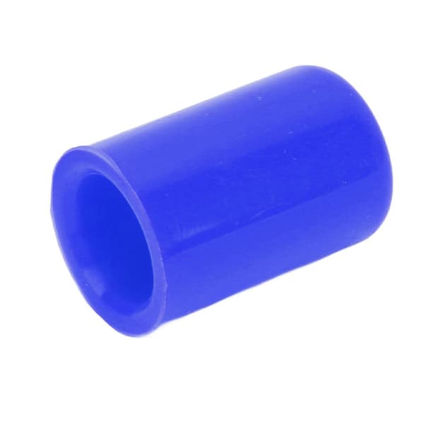 10 st Silikon Blindlock Universal Insug Vakuumslang Rörände Plug Innerdiameter 14mm Blå