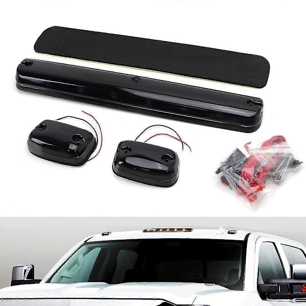 3 stk. Cab Er Tak Running Side LED For Chevy Silve 2007-2013