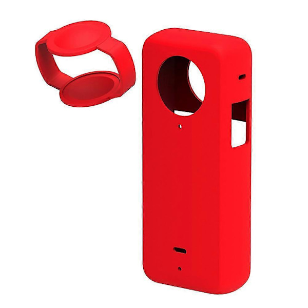 Silikonikotelo Insta 360 X3 panoraamakameraan, pölytiivis silikonisuojakotelo, pudotussuoja