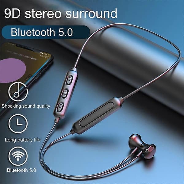 BT95 Ørepropper Bluetooth-kompatible 5.0 In-ear Mini Bærbare Ørestykker til Telefon