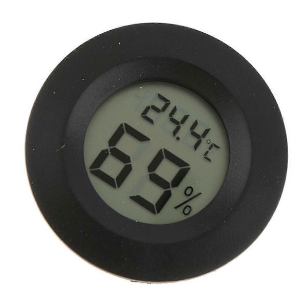 Mini Digital LCD-display Luftfuktighet Temperaturmätare Övervakning Temp Termometer