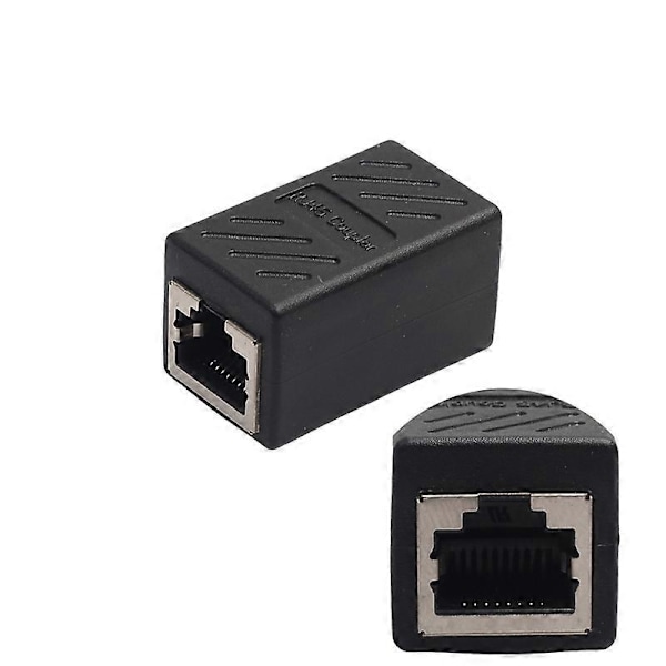 RJ45 Hunn til Hunn Nettverk Ethernet LAN Kobling Adapter Skjøtekontakt