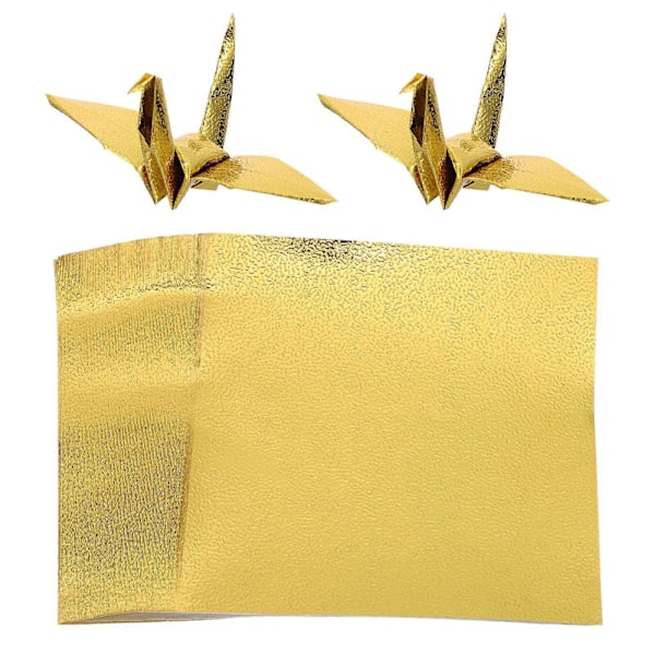 100 st Fyrkantigt Origami Papper Handarbete Vikpapper DIY Hantverkspapper