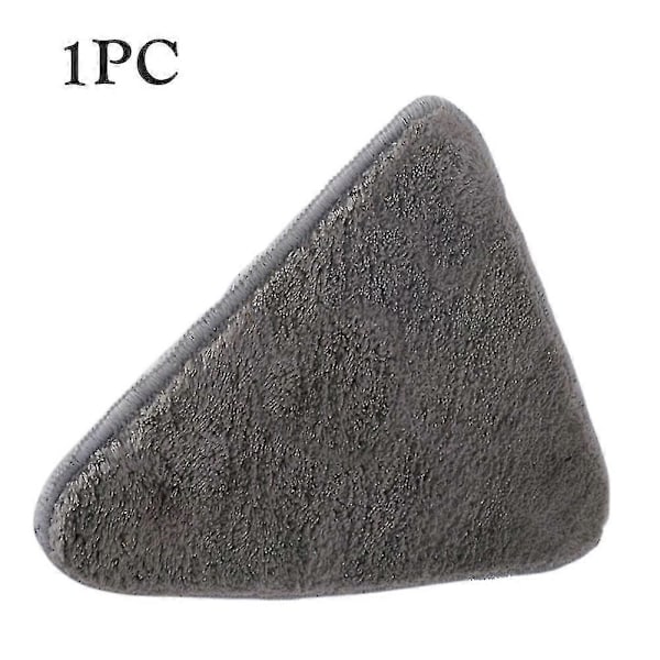 360° Rotationsbar Justerbar Rengöringsmopp Vått & Torrt Dubbel Användning Triangel Händerfri Tvätthandsmopp För Rengöring Av Golv Vägg Replacement Cloth Random