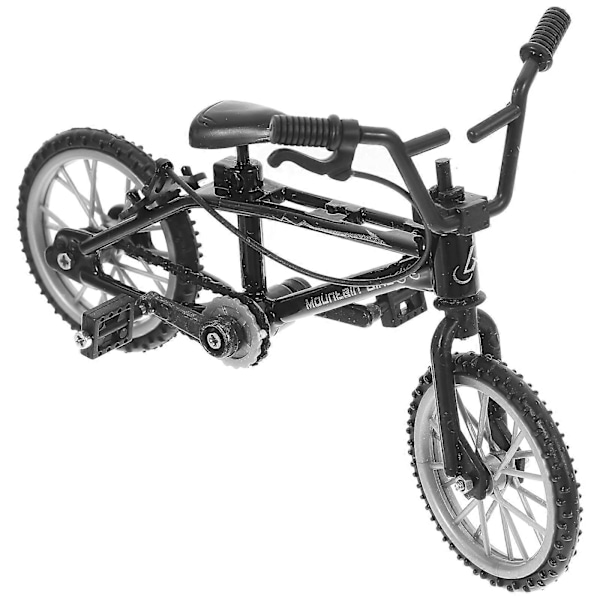 Dockhus Mini Cykel Fotorekvisita Miniatyr Cykel Modell Simulering Mountainbike Modell