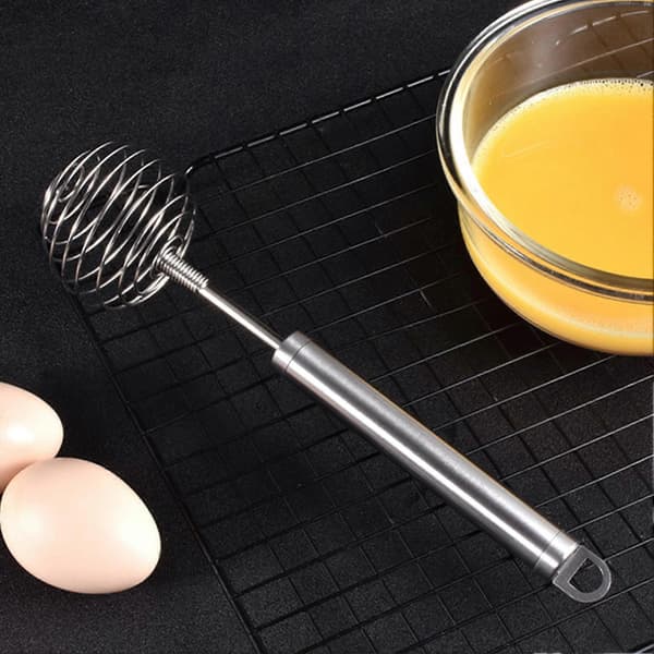 Eggvisp Non-stick Sterk Konstruksjon Rustfritt Stål Røring Slitesterk Eggpisk for Kjøkken