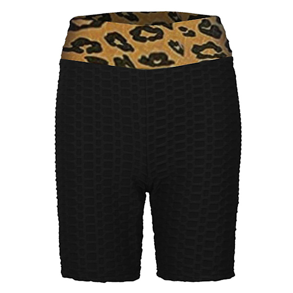 Tflycq Dame Basic Slip Sykkelshorts Kompresjon Treningstights Yoga Shorts Bukser Black XXL