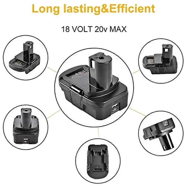 Dm18rl Konverter Adapter Til / 20v - Konverter Til 18v Ni-ni-cd