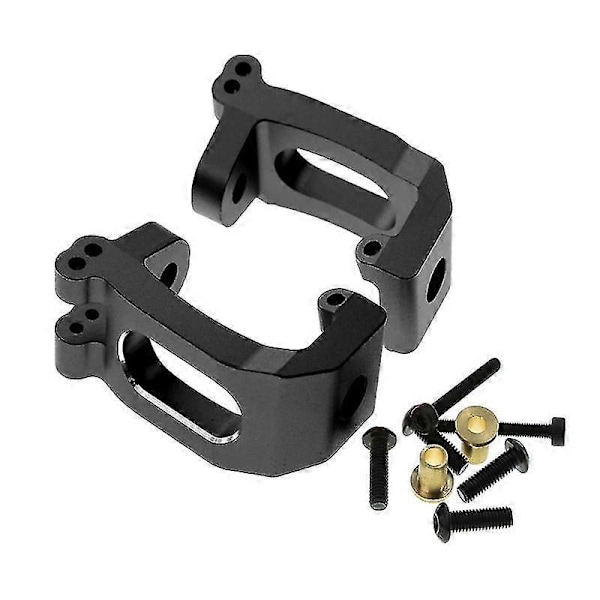 Aluminium Caster Blocks C-hubbar 9532 För 1/8 Sledge 95076-4 Rc Bil Uppgraderingsdelar Tillbehör, svart