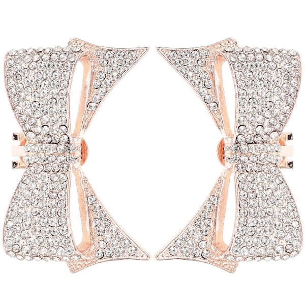 1 Par Bryllupssko Spenne Brudesko Knapper Rhinestone Sko Pynt