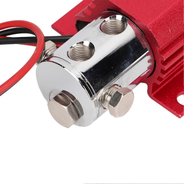 Universal Frontbromsledningslås Kit Elektrisk Rullkontroll Solenoid Hill Holder Set 12–24V DCRed