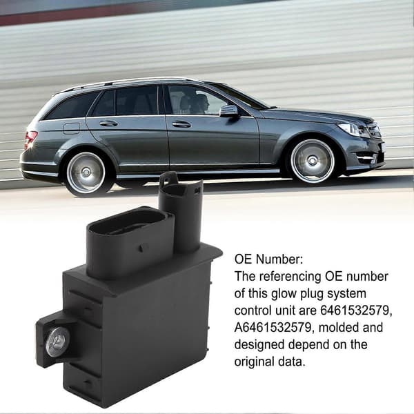 Gløderørssystem Kontrolenhed 6461532579 Relæ Kontrolmodul System Udskiftning til Benz C?KLASSE E?KLASSE