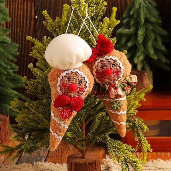 Julefigurserie Stoff Lange Ben Vindu (E)
