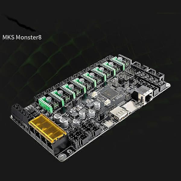 3D-printer hovedkort Mks Monster8 V1.0 Monster Voron Universal Master Control 8-akset Integrert C