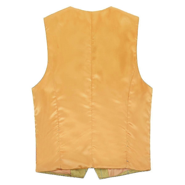 Rutig V-ringad väst för män, Slim Classic Vest (Ruipei)