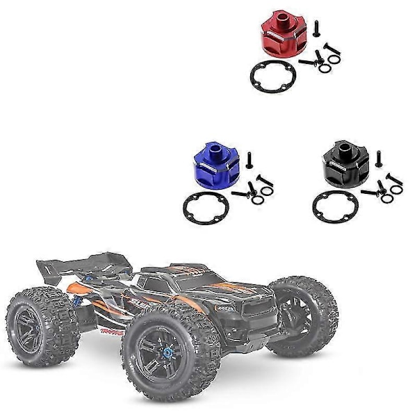 Differensialhus i aluminium 9581 for 1/8 Traxxas Sledge 95076-4 RC bil oppgraderinger