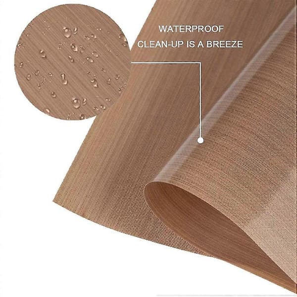 Permanent Bakefolie for Ovn, Gjenbrukbart Bakepapir, Kan Klippes Til, Non-Stick Bakematte, Hea