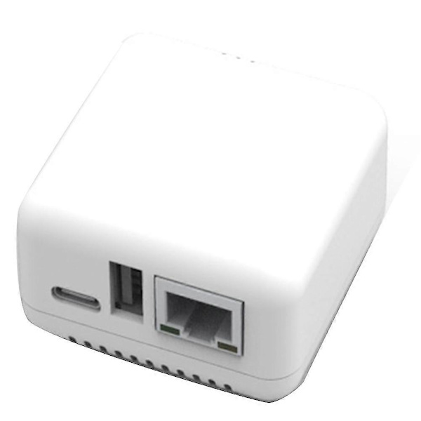 Mini NP330 Netværk USB 2.0 Print Server (Netværksversion)