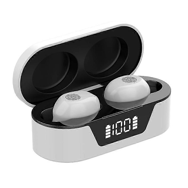 T31 Bluetooth-kompatible Øretelefoner Tapsfri Lang Standbytid Digital Skjerm Ekte Trådløs Stereo HiFi Gaming In-ear Ørepropp for Musikklytting JIK