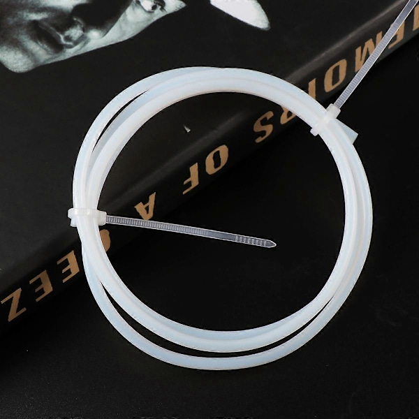 PTFE PTFE Rör Slang för 3D-skrivare 1.75 Filament (2mm ID x 4mm OD)
