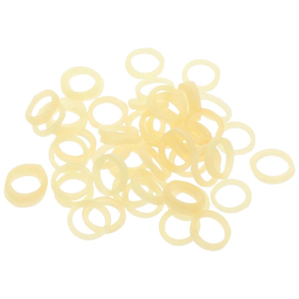 500 stk. Elastiske strikker for tannregulering, ortodontisk bruk, for å lukke mellomrom mellom tenner