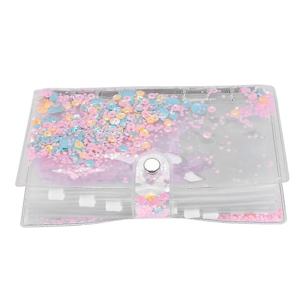 10 stk. A6-ringbindslommer med notesbogringbindsærmer inklusive lommer Flash Budget Ringbind Fo