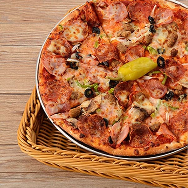 Multifunktionel pizzapande rund bageplade husholdnings pizzatallerken bageudstyr