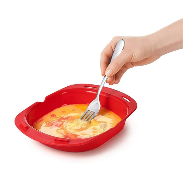 Omelettikone Ympäristöystävällinen Kestävä Silikoni Omelettityökalu Mikroaaltouuni Ruoanlaittoon