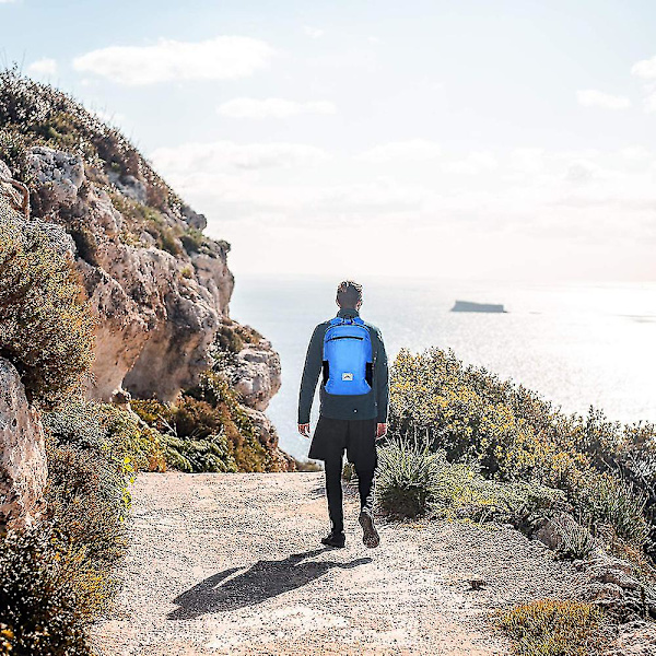 Hi Daypack, Ant kokoontaitettava reppu matkailuun, retkeilyyn ja ulkoiluun Sky Blue