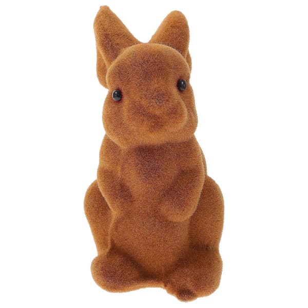 Påskhare Figurin Påskhare Ornament Dekorativ Kaninstaty Simulerad Kanindekor