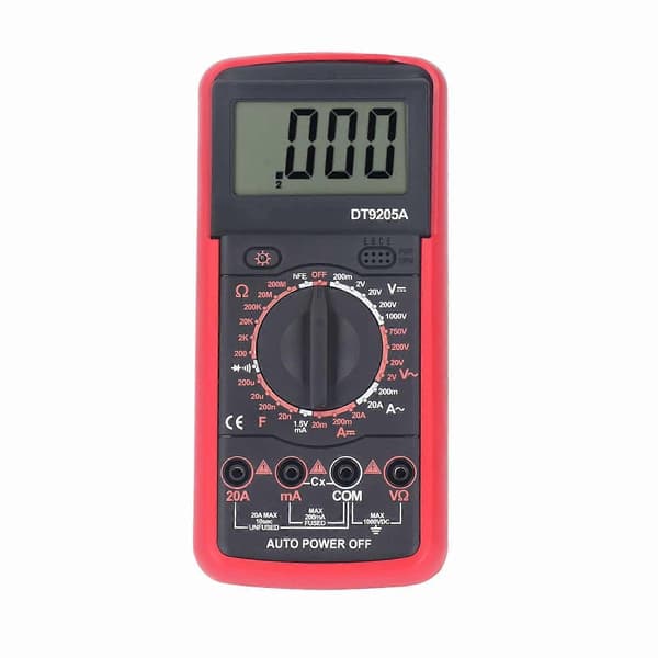 Digitalt Multimeter Elektrisk Spenningstester Sett Høy Nøyaktighet Multifunksjonelt Multi Meter