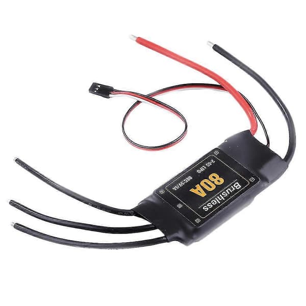 80A ESC BEC 2-6S Lipo Hastighetsregulator med UBEC för RC Flygplan Helikopter