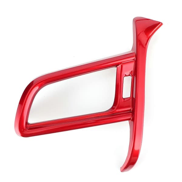 Vänster Instrumentbräda Trim Central Luftventil Panel Ram Röd Dekoration Passar Camry 2018-2020