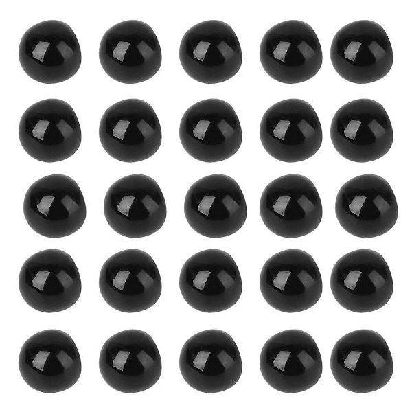 50 st Runda Pärlspännen Färgglada Pärlknappar Kreativa Spännen (10L)