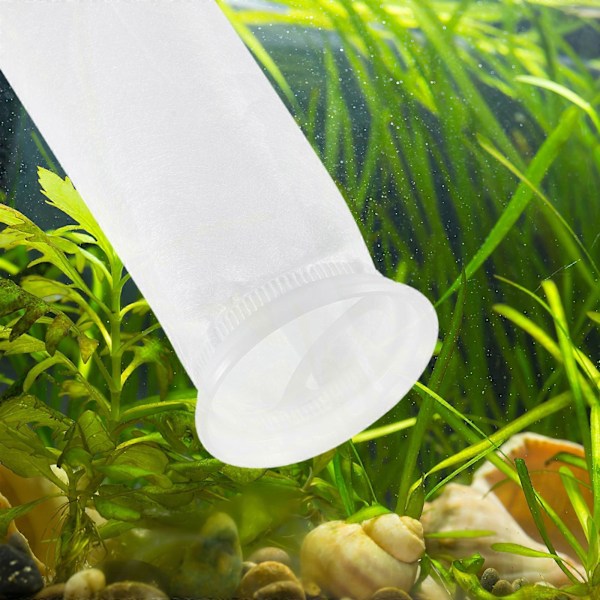 2 stk. Akvarium Filtposer Filterstrømper 200um