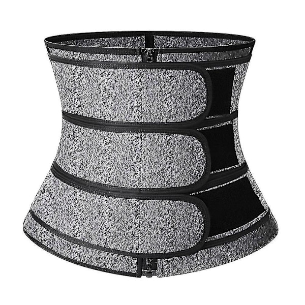 Tflycq Slimmande Kroppsformare Midjeträning Magekontroll Gördlar Korsettbälten Grey 2XL