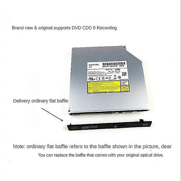 Indbygget DVD-brænder til bærbar computer til Acer 5750g 5755g P5weo bærbar computer Sata seriel port 12,7 mm DVD-drev Supp