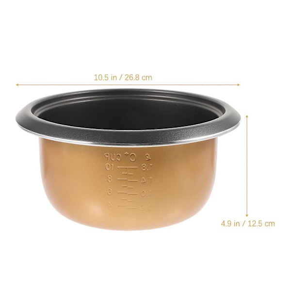 Riskokare Innerkastrull Universal Innerkastrull Non-stick Innerkastrull Riskokare Tillbehör Köksutrustning