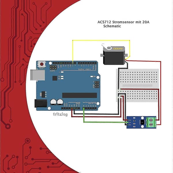 5 stk. Acs712 20a Amp Strømsensor Rækkevidde Modul Strømsensor Kompatibel Med For Bascom