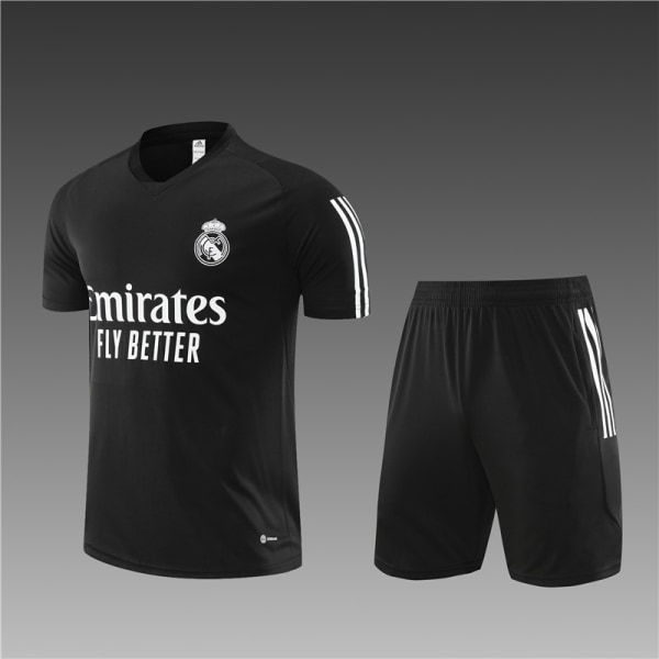 23-24 Ny säsong Real Madrid kortärmad tröja för vuxna/barn 16