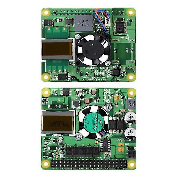 Raspberry Pi 3b+/4b Poe+ Hat -virransyöttö Ethernetin kautta -laajennuskortti