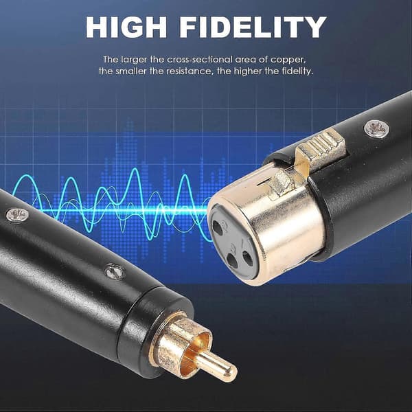 Xlr Til Adapter Til Xlr Fe Adapter Xlr Til Fe Stik Adapter, til Ster