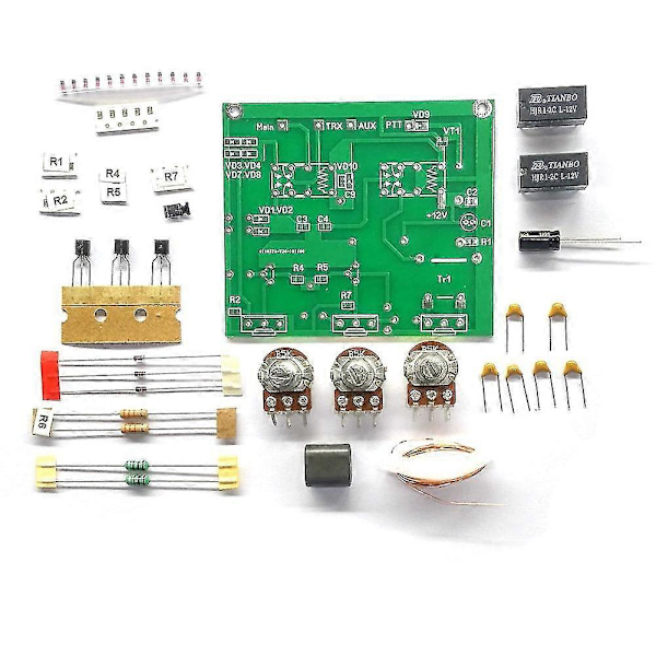Qrm Elitor Hf S Diy Kit Board X-fase 1-30 Mhz Hf Med Ptt For Ham Ra