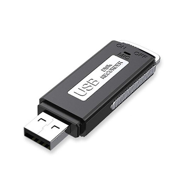 8 GB USB Flash Drive Optager Genopladelig Digital Lydoptager Til PC Interview